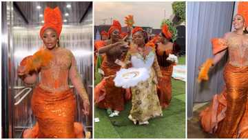 Influencer Ashmusy attends bestie's wedding in regal ensemble, sparks reactions