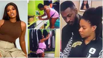 BBNaija All Stars Angel plants love letter to prank Adekunle, disguising like it's from CeeC: "Serious trouble"