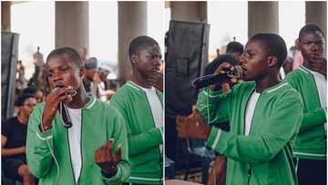 This is talent: Kid chess player discovered under Oshodi Bridge shows cool singing skills, video stuns many