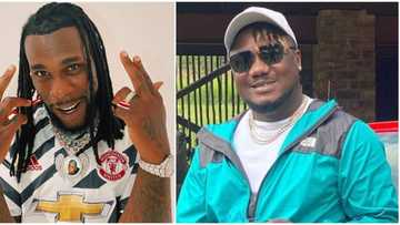 Burna Boy vs CDQ: Disturbing video shows rapper's bloodied face, claims he was attacked by singer's entourage