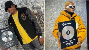 "The elephant is always bigger": Goya Menor gets plaque for 30m streams, Portable gets same for 10m