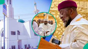 Bala Lau ya buɗe katafaren masallacin da ɗan Majalisa ya gina a Kano, an raɗa masa suna