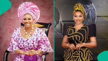 Iyabo Ojo reacts as Mercy Aigbe's son shares video of her without filter