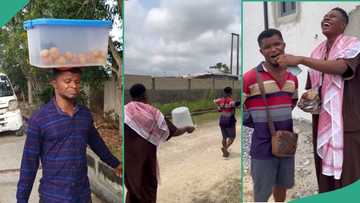 Viral fish pie hawker gets N3 million after meeting popular TikTok content creator in street