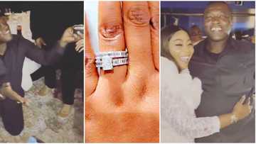 Obi Cubana's friend goes down on one knee, asks wife to marry him again as they mark 12th wedding anniversary