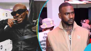 King Promise and UK rapper Skepta spotted in the studio, video excites fans: "Something cooking"