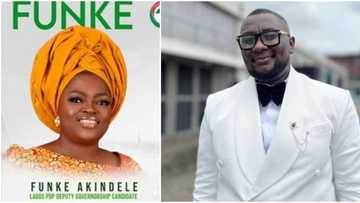 “Funke Akindele’s colleagues are not campaigning for her”: Chacha Eke’s husband claims, asks if it’s envy