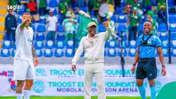 Governor Sanwo-Olu shows football skills at Troost-Ekong's charity game in Lagos, video