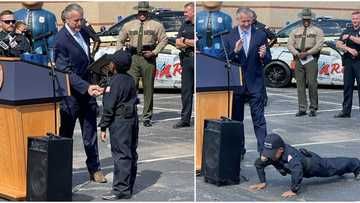 10-year-old black boy battling brain cancer sworn into the FBI, becomes youngest member of the SWAT team