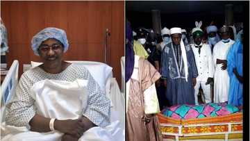 Idanu sun zubda hawaye, Jalingo ta cika tankam yayin da aka yi jana'izar Mama Taraba