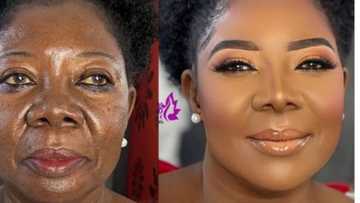 This is Magic: Makeup artist wows many as she transform 75-year-old woman into sweet 16, photos goes viral