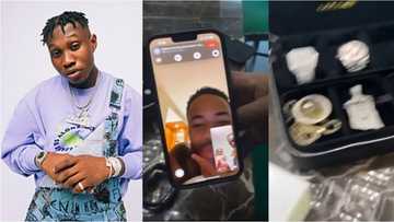 Nigerian music star Zlatan invites Sterling to his UK show, gets diamond encrusted gift from the Man City star
