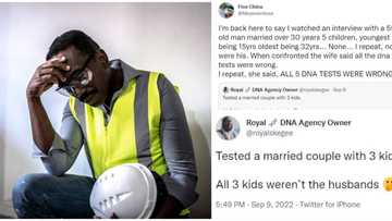 Wife of man who found out that all their 5 kids aren't his after DNA tests speaks, stirs reactions