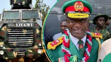 1st Nigerian soldier to produce vehicle capable of resisting landmines speaks on why he's nicknamed ‘Rambo’