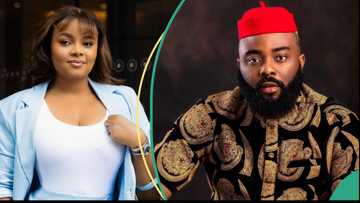 Bimbo Ademoye appreciates rumoured lover VJ Adams, speaks on sacrifices he made: "As early as 4 am"