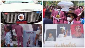 Tears flow as late gospel singer Osinachi’s body arrive for burial