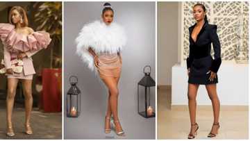 How to rock mini dresSes in style: BBNaija fashionista Bella shows off legs in 6 looks