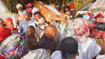 Hotunan jana'izar Mai Babban Daki, mahaifiyar Sarakuna Aminu da Nasiru Bayero