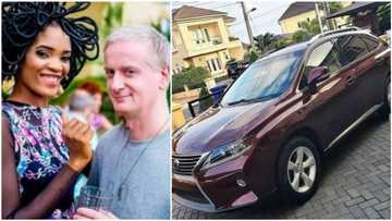 Nollywood actress Chika Lann buys her husband multi-million naira SUV