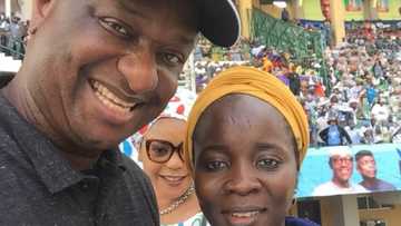 Baya-ba zane: Diyar Buba Galadima ta halarci taron gangamin kamfe din Buhari na Legas