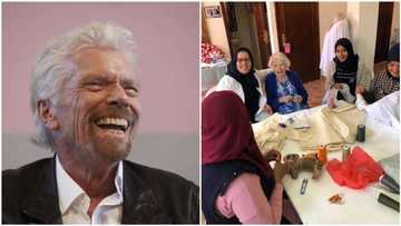 My mum finally met women her foundation has helped for 20 years in Morocco - Richard Branson