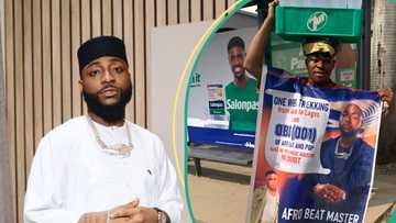 Davido elated as he meets fan who allegedly trekked from Asaba to Lagos to honour him, Video goes viral