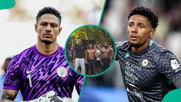 Maduka Okoye humiliates Cameroonian opponent in intense fitness challenge, video