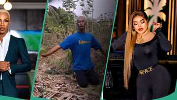 “I see Bobrisky in my dreams”: James Brown cries out over spiritual attack, goes to village to pray