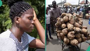 Married Nigerian lady gets angry as her husband refuses to buy food stuff for her mother