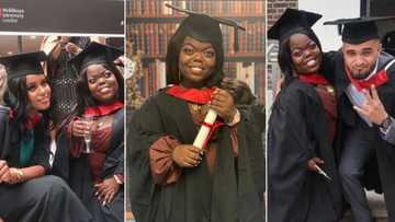 Celebrity 'little woman' graduates from London university with first class, shares lovely photos