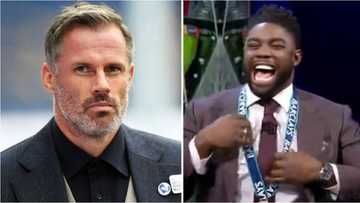 Former Manchester City star flashes his Premier league medal to troll Liverpool legend who spent 17 years at Anfield