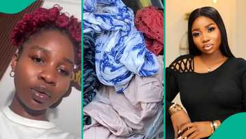 Lady who bought second-hand clothes to resell discovers worrying thing while washing