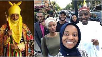 Soyayya: Tsohon hoton Sarki Sanusi II da Maidakinsa tun yana ‘Dan Matashi