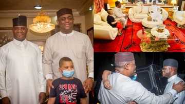 FFK's political relationship with Yahaya Bello gets stronger as Kogi gov visits ex-minister