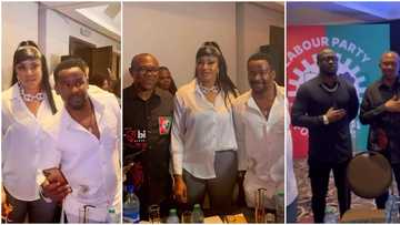 Psquare, Nkechi Blessing, Kanayo, others present as Peter Obi meets with entertainment industry stakeholders