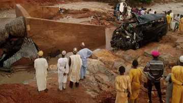 FRSC releases alternative routes as section of Lokoja-Kabba highway caves in