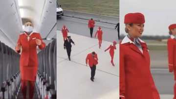 Burna Boy-featured popular song Jerusalema performed by Austrian Airline crew, video makes people happy