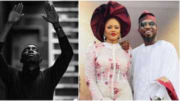 Send us money: Timi Dakolo’s funny reaction as wife says she is always there for him in birthday message