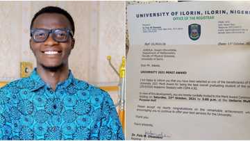 Nigerian man who scored 196 in JAMB emerges best graduating student of UNILORIN, many celebrate him