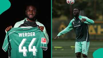 Victor Boniface explains reason he chose 'special' jersey number at Werder Bremen, video