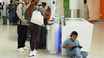 I saw a lost child in the airport — what he had in his backpack made me gasp