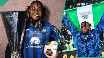 Excitement as Super Eagles forward Lookman wins Atalanta’s ‘player of the season’ award again