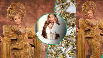 AMVCA 2025: Mercy Atang’s Designer Shares No of Safety Pins Used for Making Her Dress, Fans React