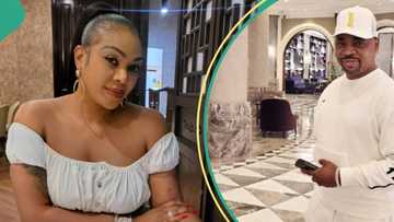 MC Oluomo’s former girlfriend, Ehi Ogbebor, celebrates his birthday: “Ex wey still dey do transfer”