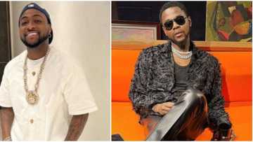 OBO brought me a carton of what I love: Kizz Daniel gushes as Davido visits his studio