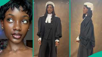 Nigerian lady graduates from law school, shares message for struggling students