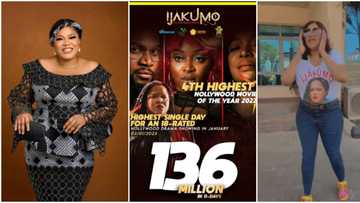 “I made a national treasure”: Toyin Abraham brags as her new movie Ijakumo earns N136m in 11-days, post trends