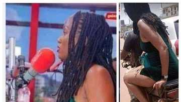 An hango sarauniyar kyau ɗare-ɗare bisa acaɓa, bayan cika bakin ba zata iya soyayya da mara mota ba