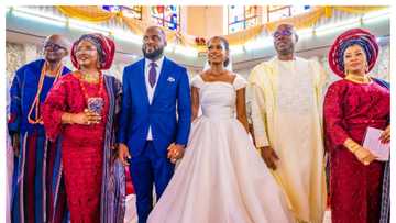 Lovely photos as prominent Nigerian lawmaker ties knot with lover