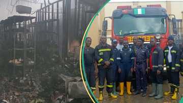 Just in: Fire guts popular store at Jabi Lake Mall in Abuja